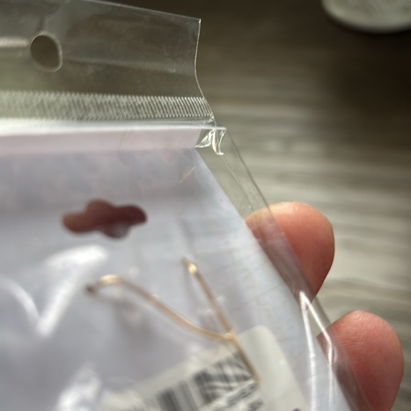 Irish Lucky clover/shamrock fishhook Earrings, St. Patrick’s Day, gold/green - Picture 3 of 3